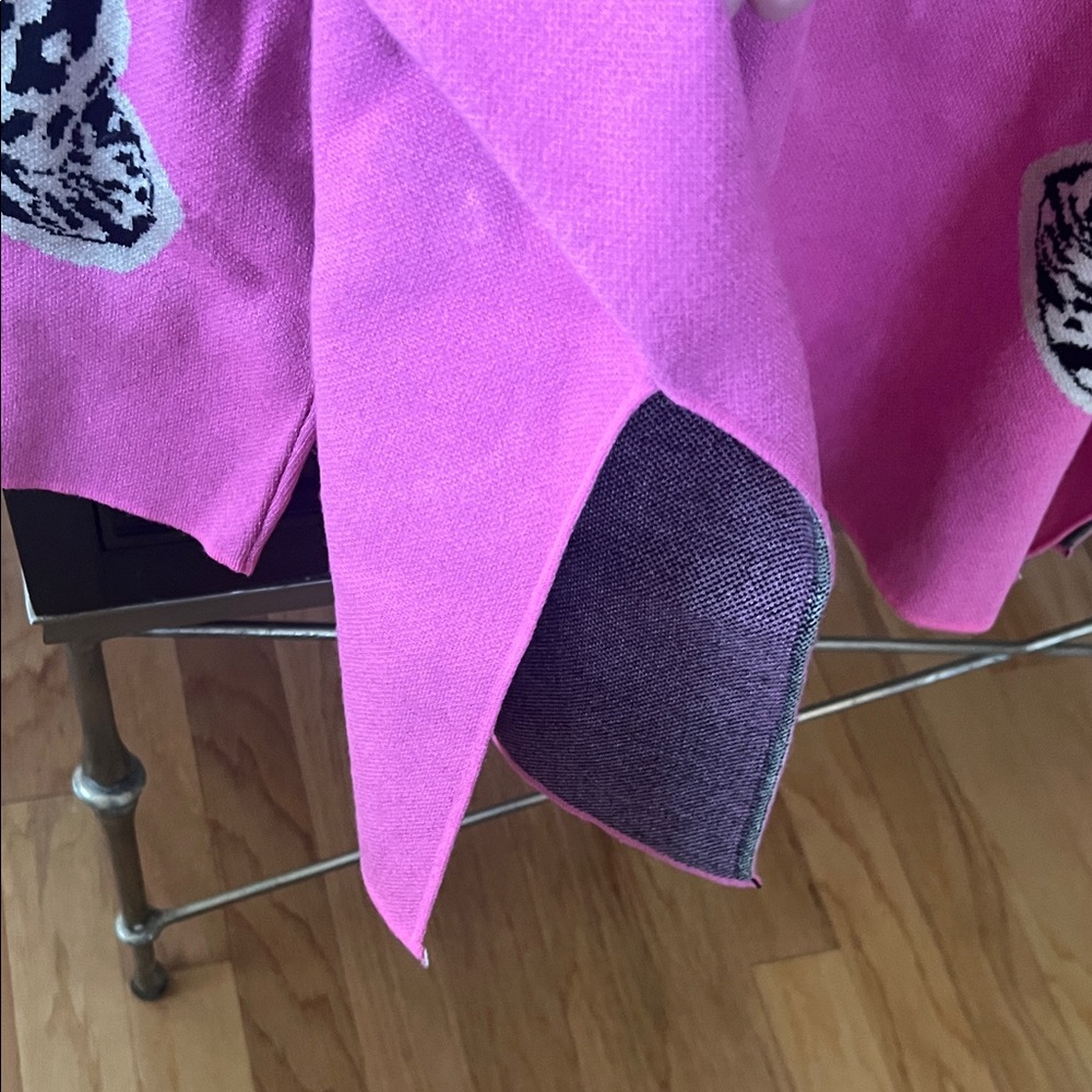 Entro Pink Print Sweater - Picture 8 of 9